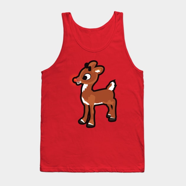 Rudolph Tank Top by LaughingDevil